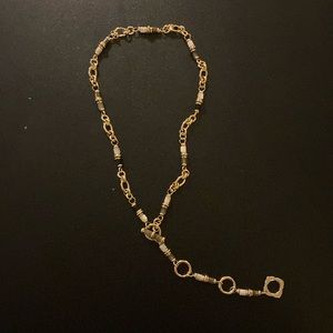 Kendra Scott Bree Gold Tone Convertible chain Y necklace